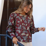 CHAQUETA ANTIK BURDEOS