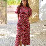 VESTIDO SEVILLA ROJO