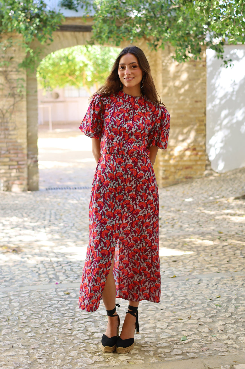 VESTIDO SEVILLA ROJO