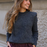 JERSEY HOMBRERAS GRIS ANTRACITA