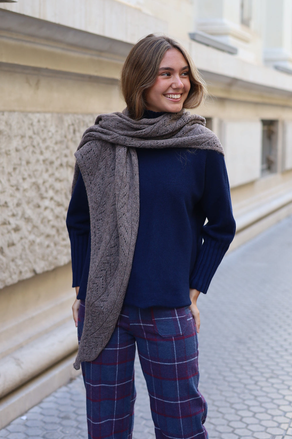 PONCHO CALADO TOPO