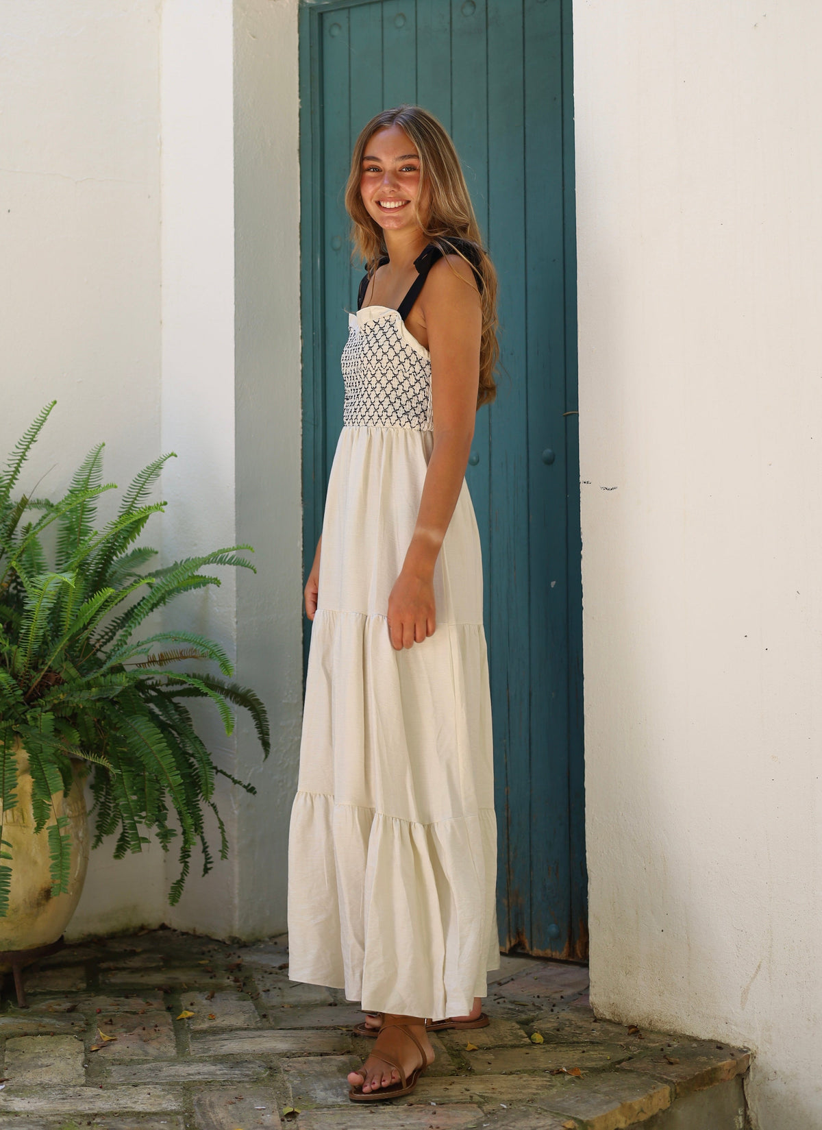 VESTIDO ANABEL BEIGE