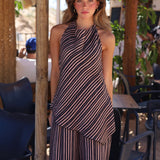 CONJUNTO HALTER RAYAS