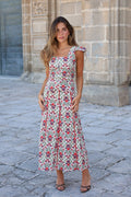 CONJUNTO VIOLETA ROJO