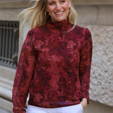 BLUSA FUENTEBRAVIA BURDEOS