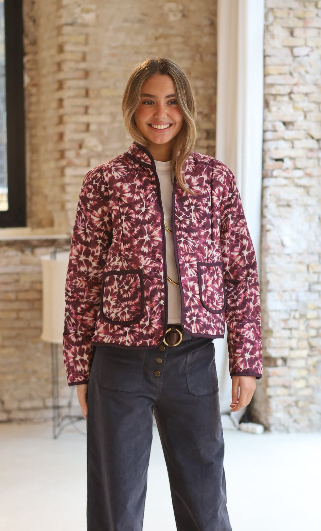 CHAQUETA DOÑANA MORADA