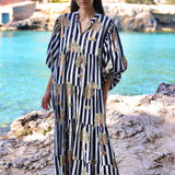 VESTIDO MENORCA INDIO NEGRO