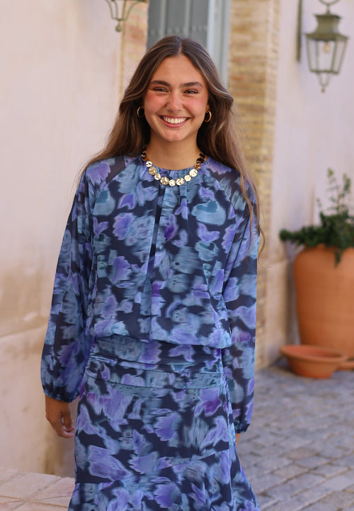 BLUSA CALETA AZUL