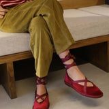 BAILARINA LAZO BURDEOS