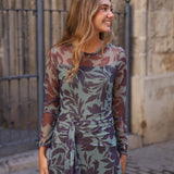 VESTIDO TUL CAROLINA VERDE