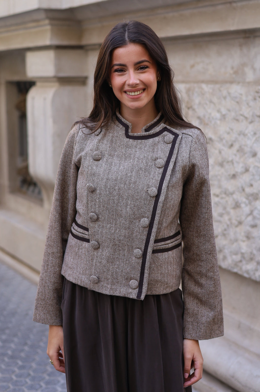 CHAQUETA LONDRES MARRÓN