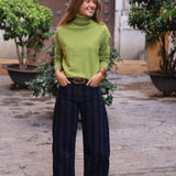PANTALÓN BARREL RAYAS