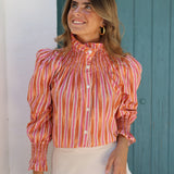 BLUSA BOHO ROSA