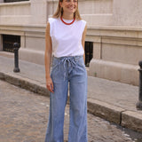 PANTALON PINZAS DENIM