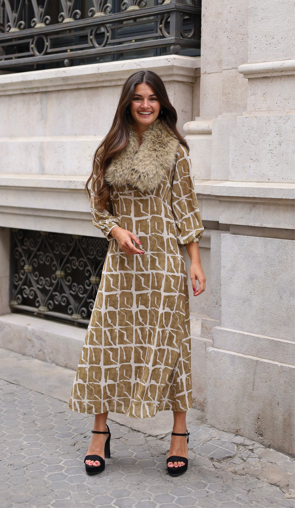 VESTIDO ICIAR MOSTAZA