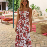 VESTIDO COIMBRA ROJO