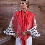 MANTON 5 VUELTAS CORAL