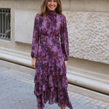 VESTIDO FUENTEBRAVIA MORADO