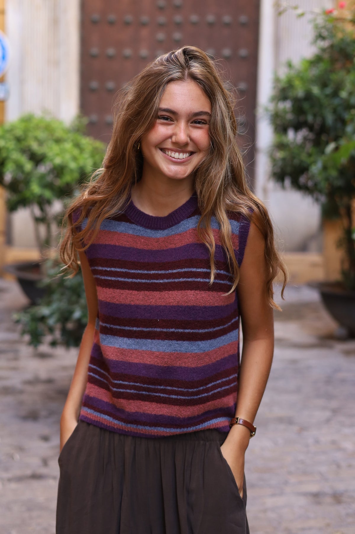 CHALECO FANTASIA MORADO