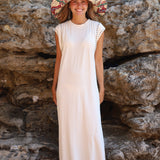 VESTIDO TACHUELAS CRUDO