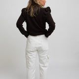 PANTALON CARGO BLANCO