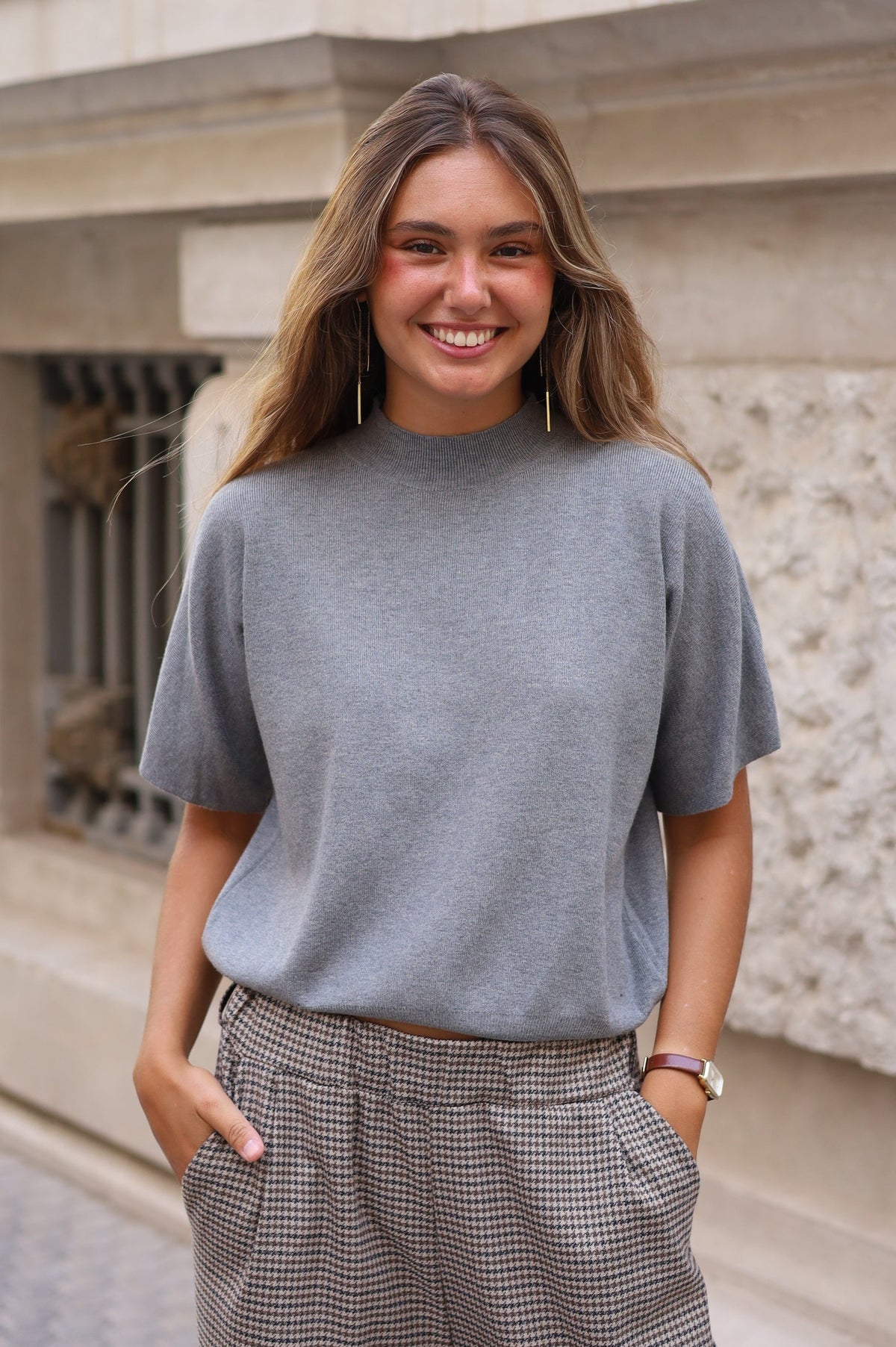 JERSEY SARA GRIS