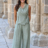 CHALECO AMELIA VERDE