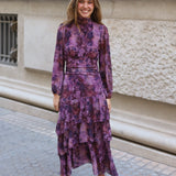 VESTIDO FUENTEBRAVIA MORADO