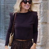 JERSEY PILAR MARRON