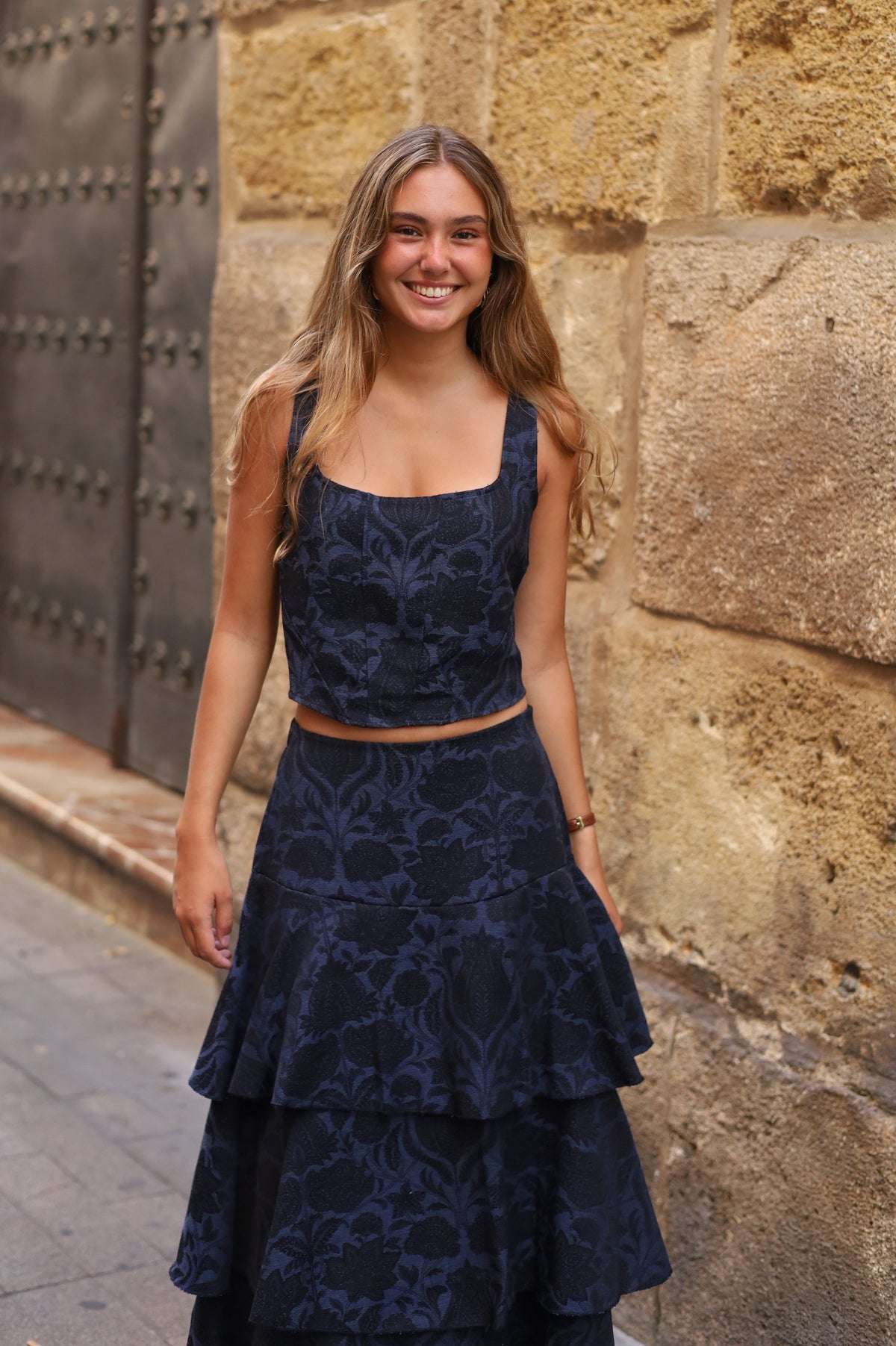 TOP LEONORA AZUL
