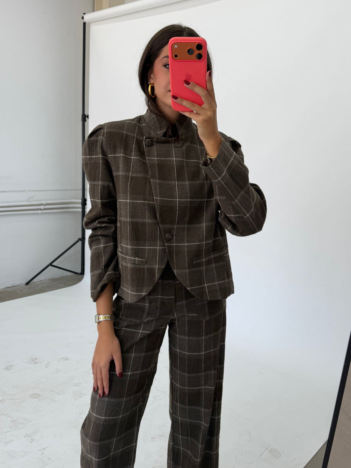 CHAQUETA TERESA MARRÓN