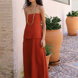 VESTIDO PALABRA DE HONOR CALDERO