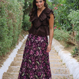 FALDA LUNA MORADA