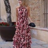 VESTIDO ZAFRA VINO