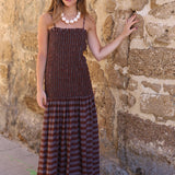 VESTIDO NIDO SOL MARRON