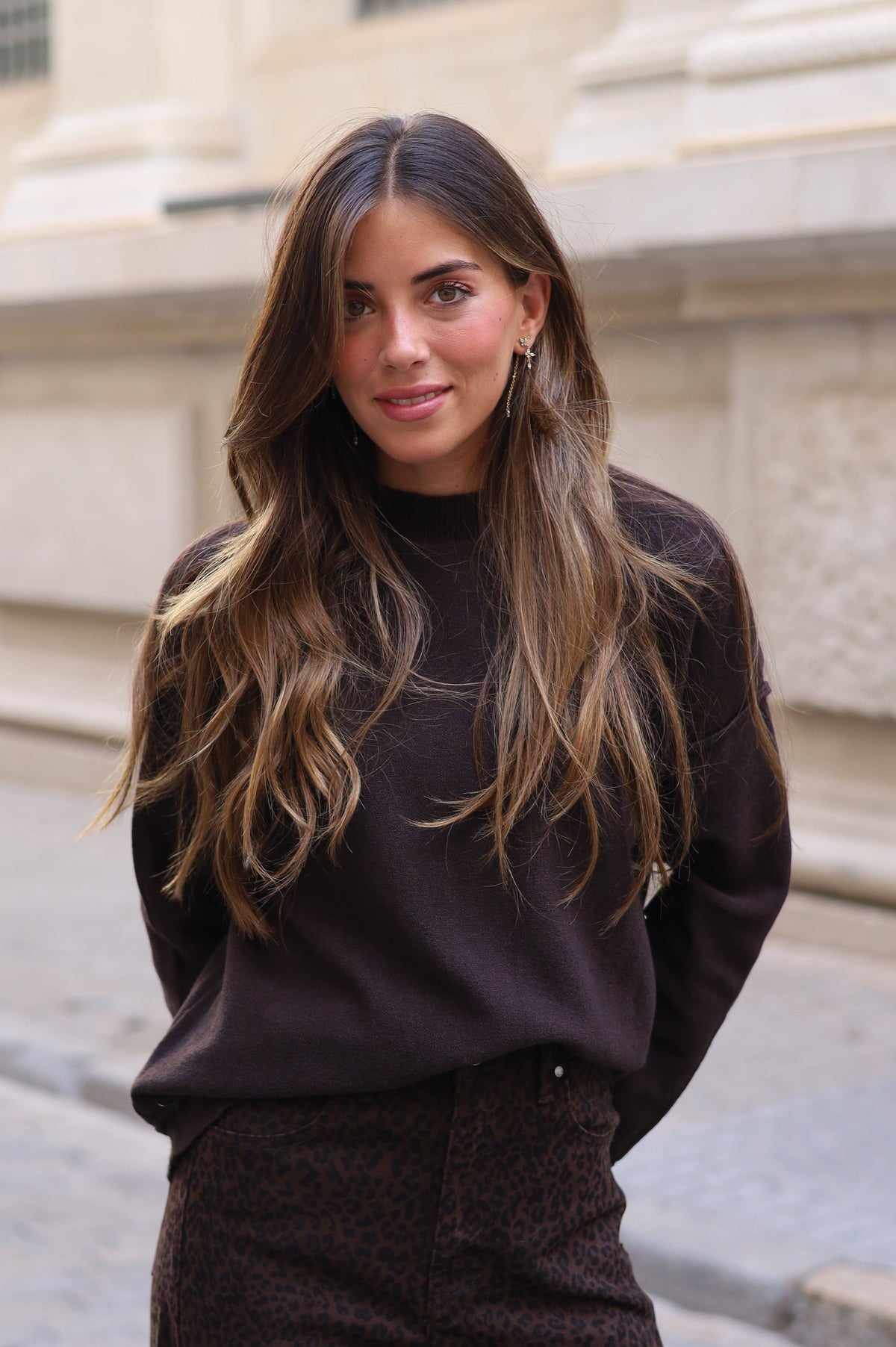 JERSEY AINHOA MARRÓN