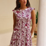 VESTIDO LOIRA BURDEOS