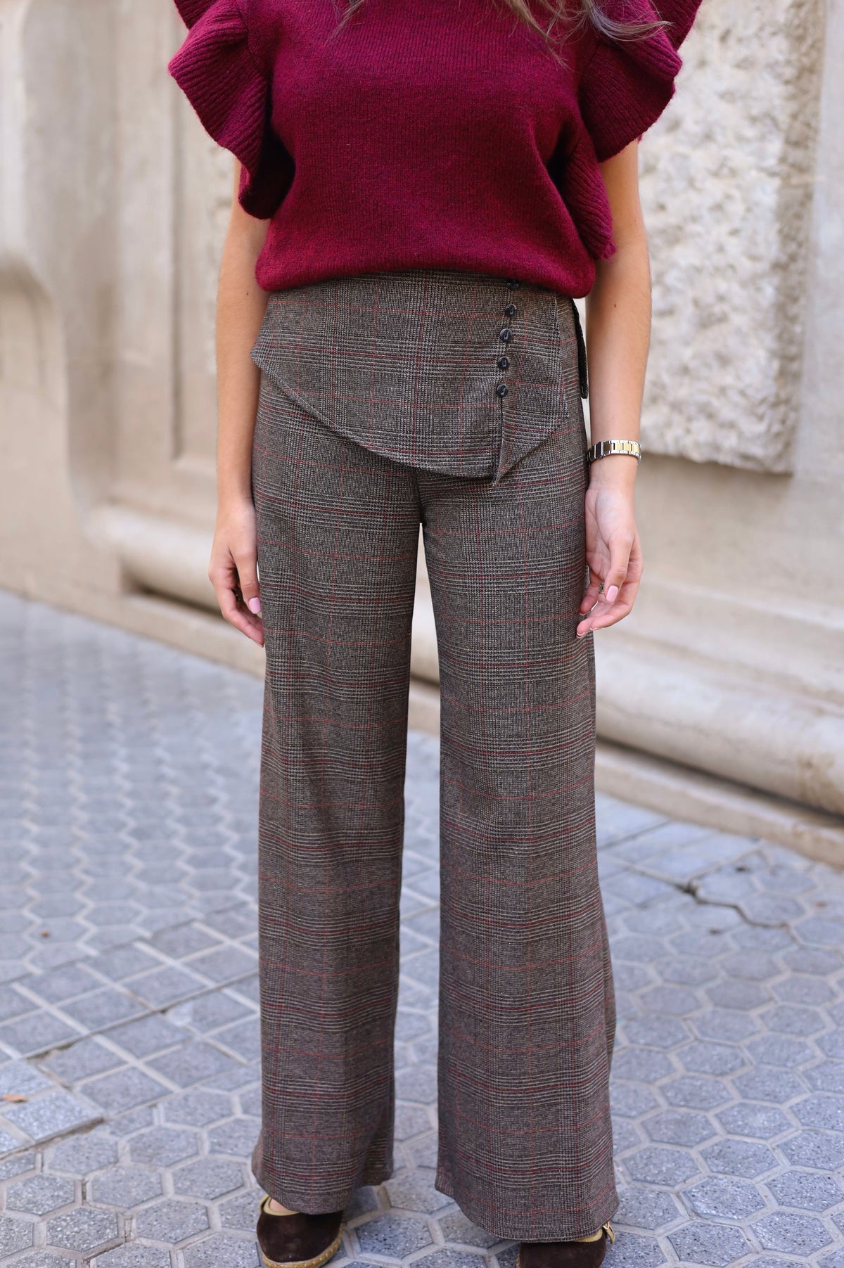 PANTALÓN NURIA CUADROS
