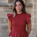 BLUSA NIDO FEZ TEJA