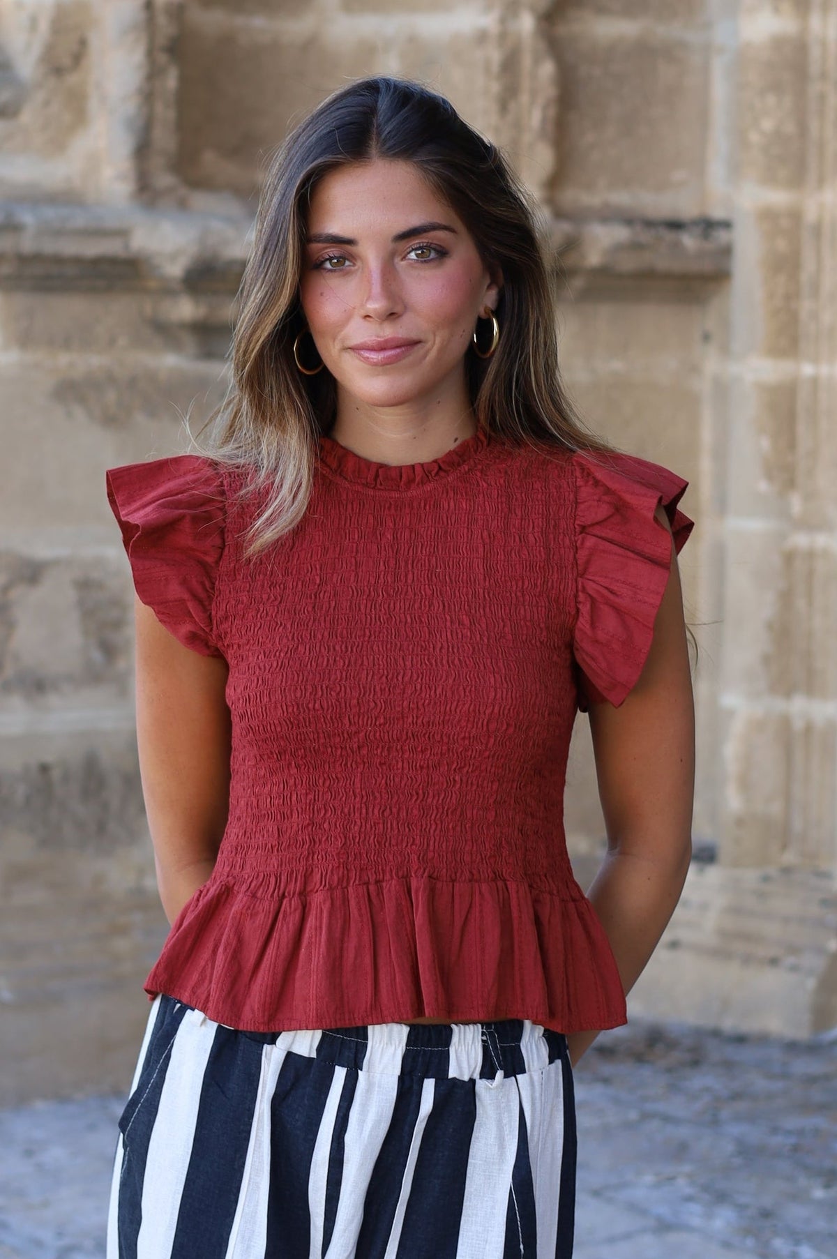 BLUSA NIDO FEZ TEJA