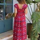 VESTIDO LAGOS FUCSIA