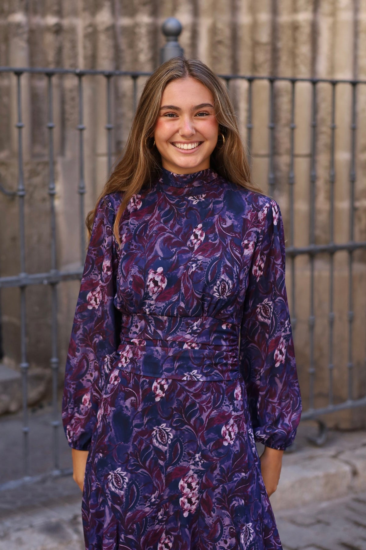 VESTIDO PAPIRO MORADO