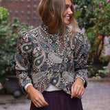 CHAQUETA GLORIA PAISLEY