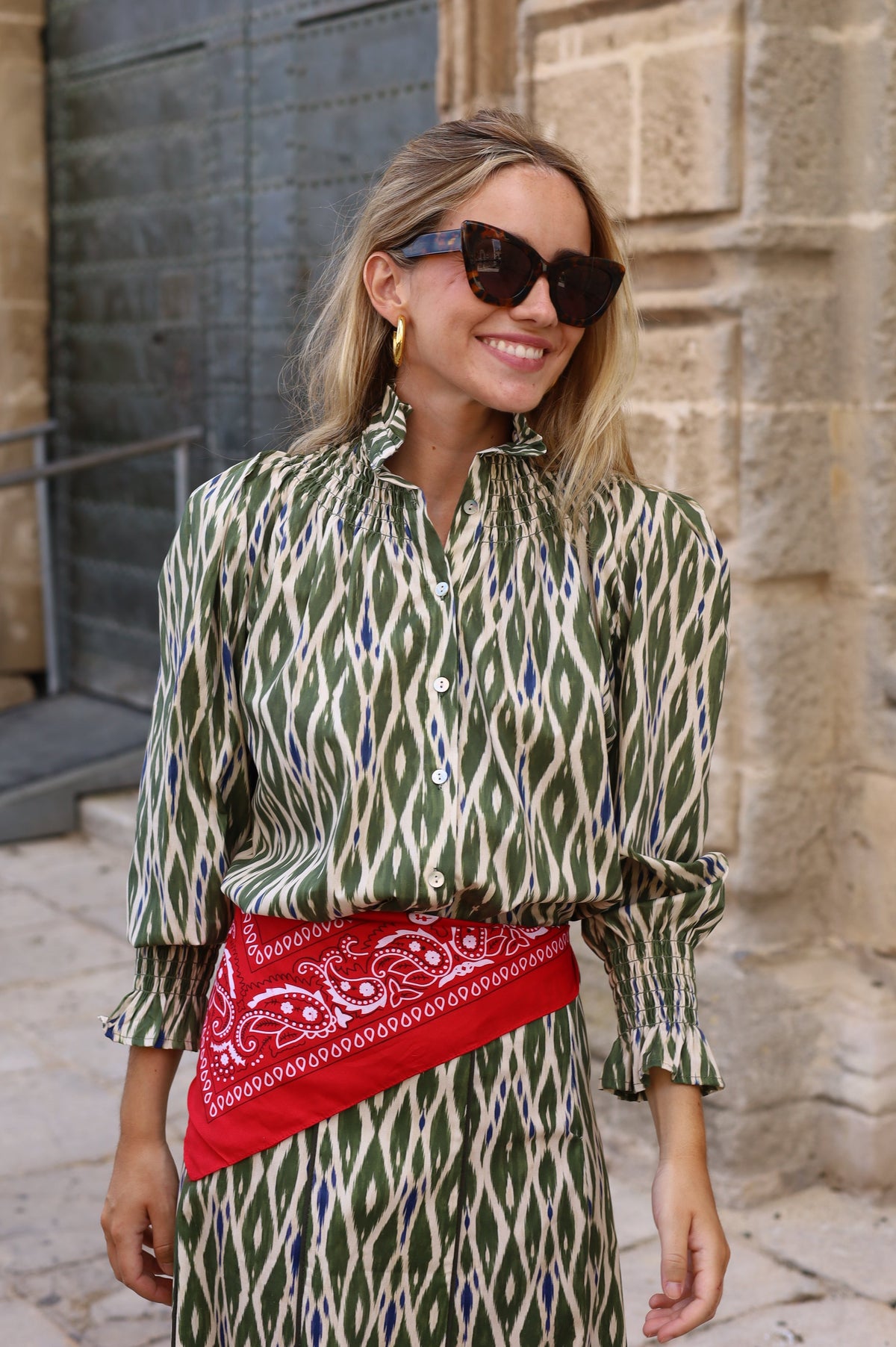 BLUSA ALEXIA VERDE