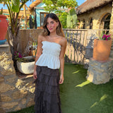 FALDA MIA MARRON
