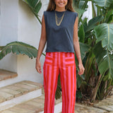 PANTALON MARIA FUCSIA