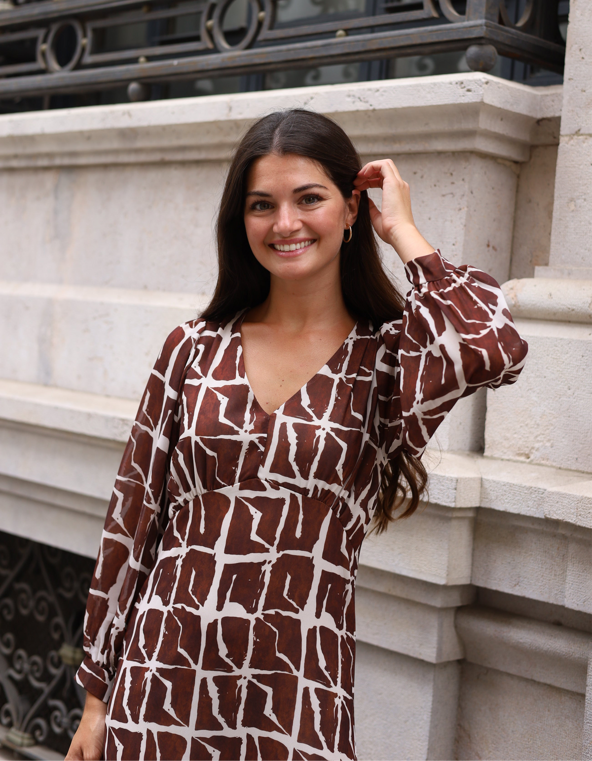 VESTIDO ICIAR MARRON
