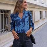 BLUSA ÁGATA AZUL