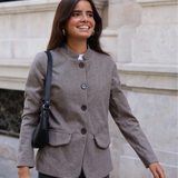CHAQUETA AUSTRIACA ESPIGA BEIGE