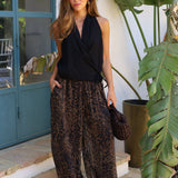 PANTALON GASA ANIMAL PRINT